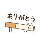 ネコミミたばこ【日常/挨拶/喫煙者】（個別スタンプ：21）