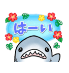生活感のあるサメ8〜夏のサメ〜（個別スタンプ：6）