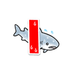 生活感のあるサメ8〜夏のサメ〜（個別スタンプ：24）