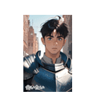 JPN RPG 筋肉騎士少年（個別スタンプ：19）