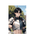 ENG RPG 筋肉騎士少年（個別スタンプ：7）