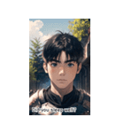 ENG RPG 筋肉騎士少年（個別スタンプ：18）