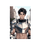 ENG RPG 筋肉騎士少年（個別スタンプ：32）